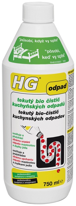 HG 481 - tekutý bio čistič kuchyňských odpadů 1 l