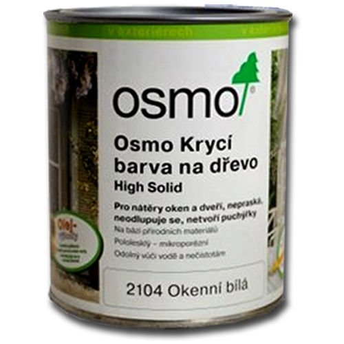OSMO 2104 krycí barva na okna 0,75 L