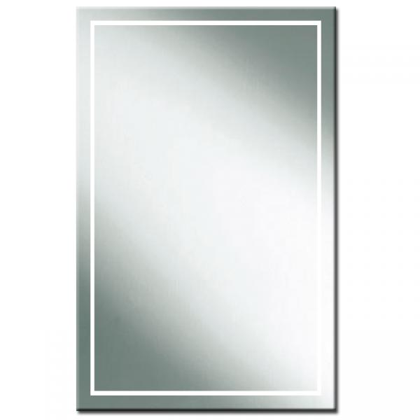 Zrcadlo koupelnové 60 x 100 cm s linkou na zavěšení