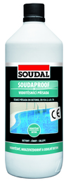 1534100 Vodotěsnicí přísada Soudaproof 5 l žlutohnědá