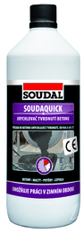 1538100 Urychlovač tvrdnutí betonu Soudaquick 5 l transparentní