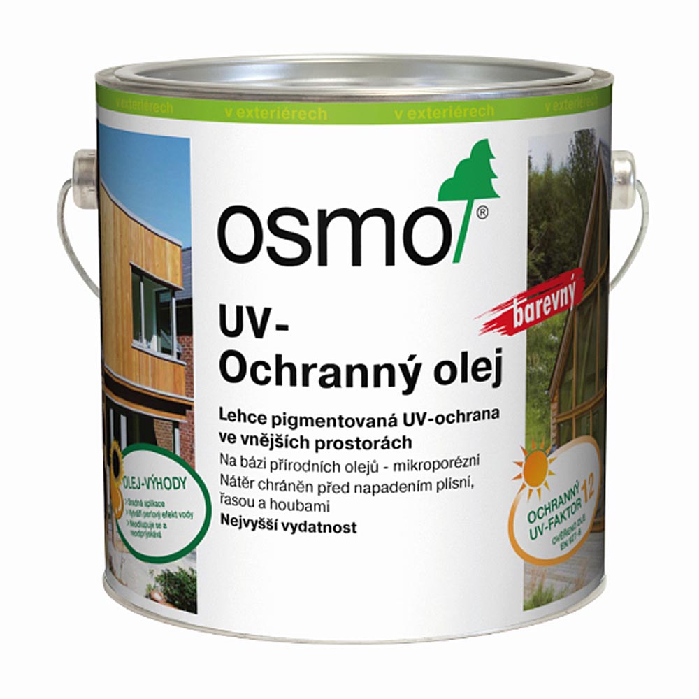 OSMO UV ochranný olej 2,5 L barevný