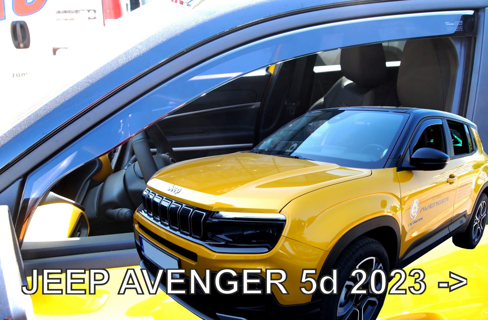 Ofuky Jeep Avenger 5D 23R (+zadní)