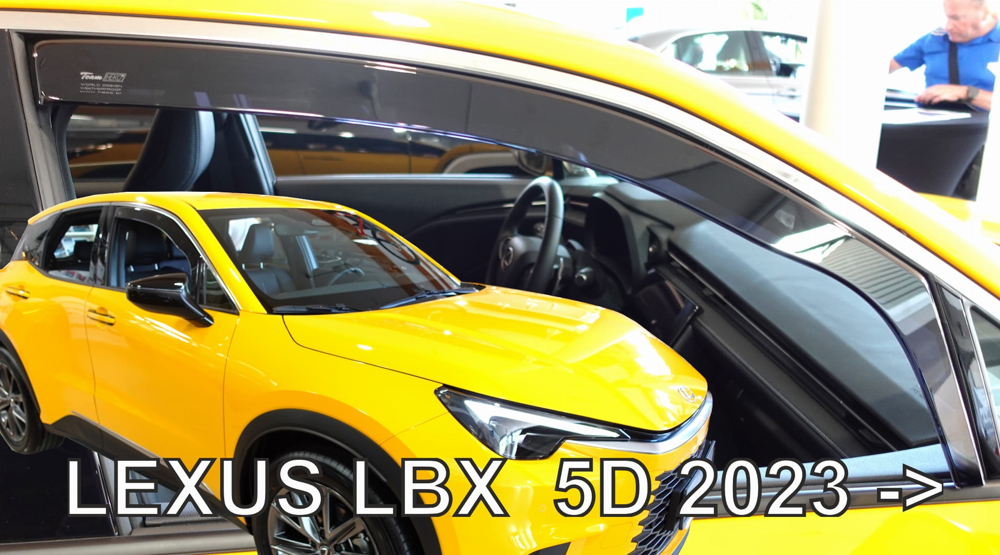 Ofuky Lexus LBX 5D 23R (+ zadní)