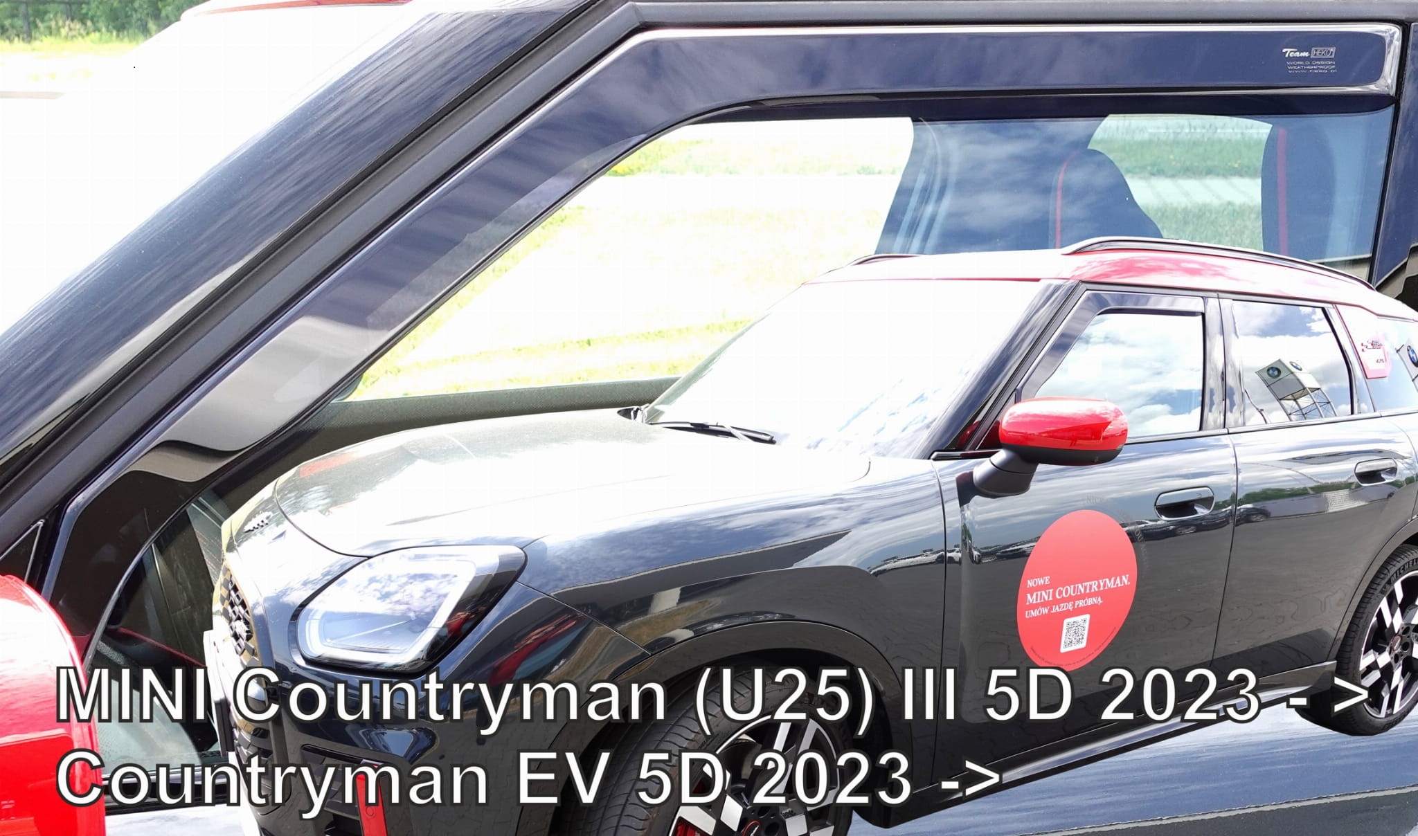 Ofuky Mini Countryman 5D 24R (+zadní)