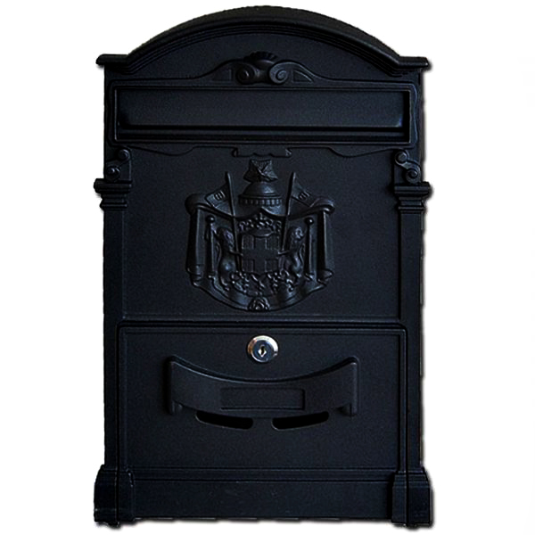 Poštovní schránka na dopisy černá 410 mm 