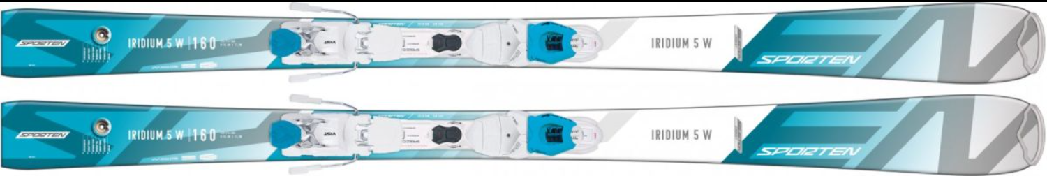 Lyže s vázáním SPORTEN IRIDIUM 5 W - 168 CM