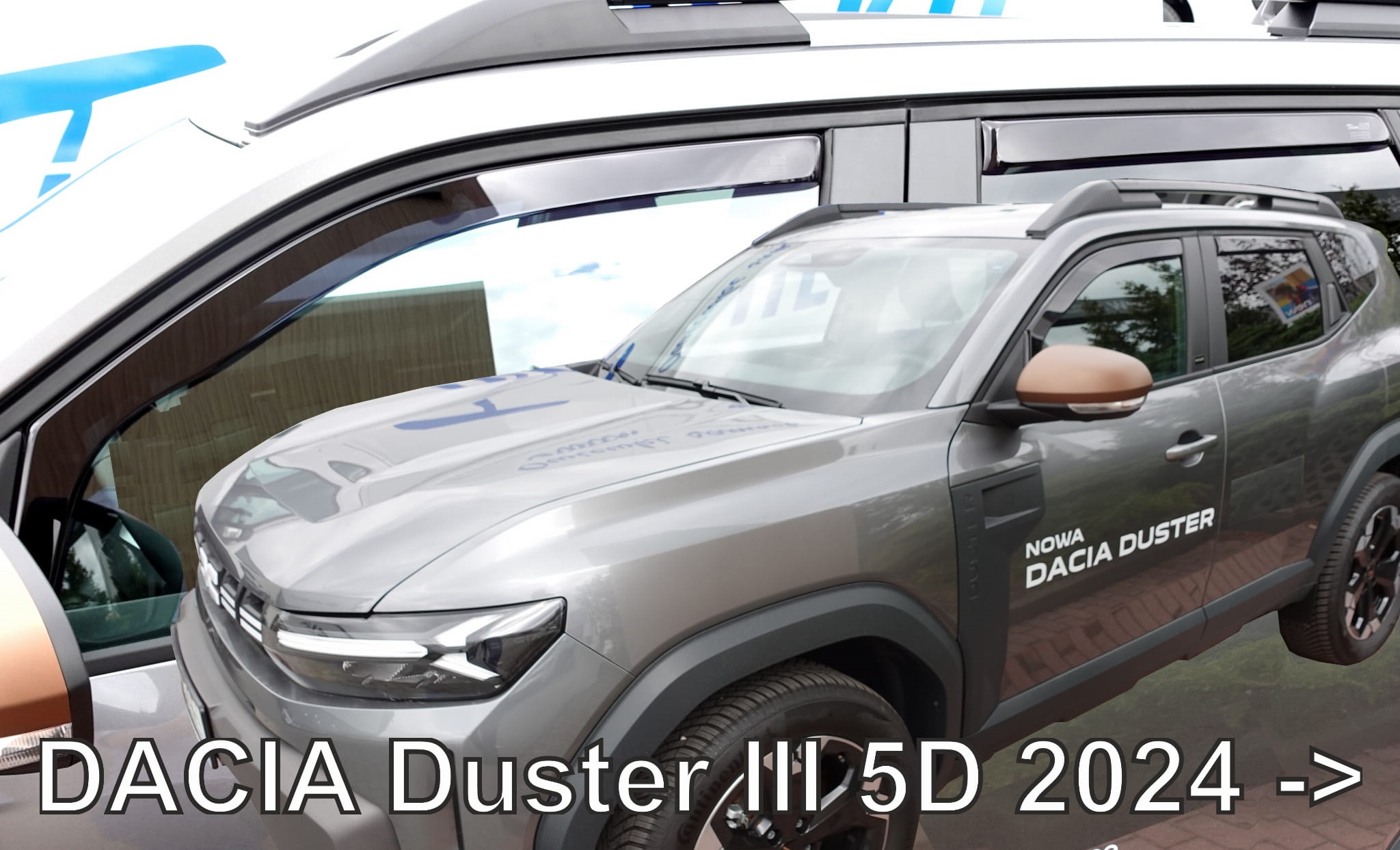 Ofuky Dacia Duster 5D 24R (+zadní)