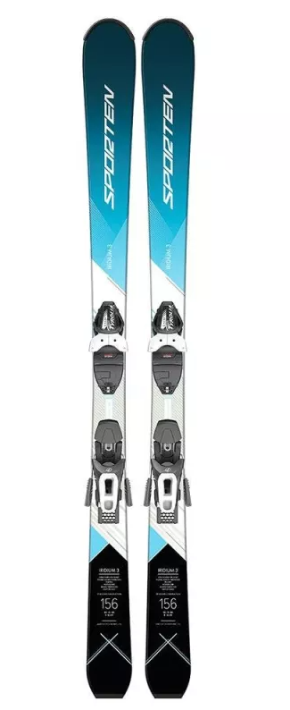 Lyže SPORTEN IRIDIUM 3 s vázáním 156 a 164cm