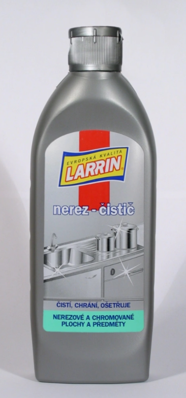 Larrin čistič na nerez 250ml 