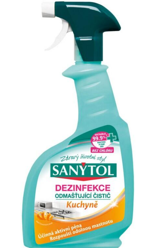 Sanytol čistič odmašťující kuchyně MR 500ml