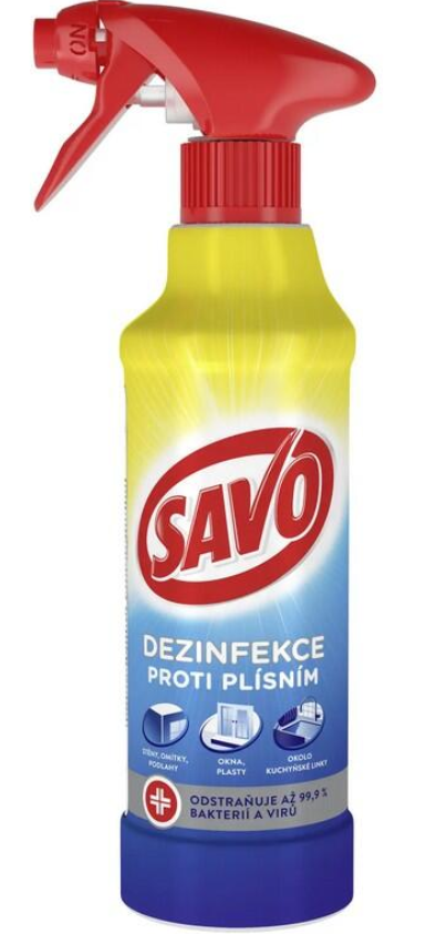 SAVO dezinfekce proti plísním rozprašovač 500 ml