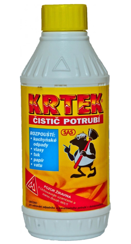 Krtek na čištění odpadu 900 g