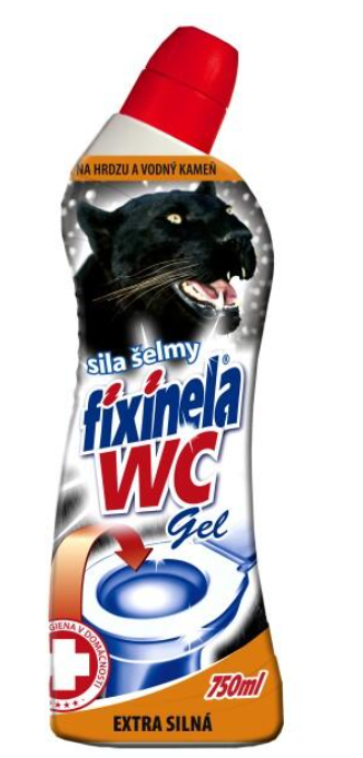Fixinela WC gel EXTRA SILNÁ 750ml