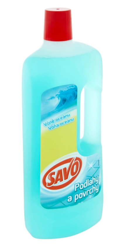 SAVO na podlahy bez chloru Ocean 1L