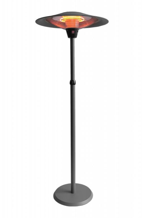Elektrický ohřívač LARVIK černý, 3000W