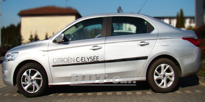 Ochranné lišty Citroen C-Elysee 12R