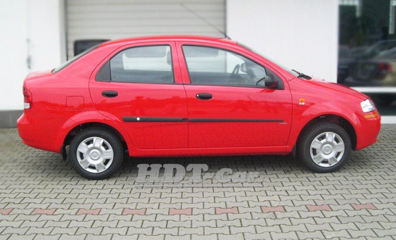 Ochranné lišty Chevrolet Aveo sed. 02R