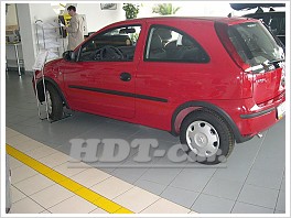 Ochranné lišty Opel Corsa C 3D 00R htb