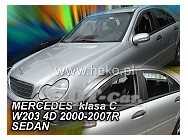 Ofuky Mercedes C W203 5D 00--07R (+zadní) sed
