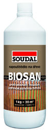 Napouštědlo na dřevo SOUDAL BIOSAN FORTE transparent 1kg