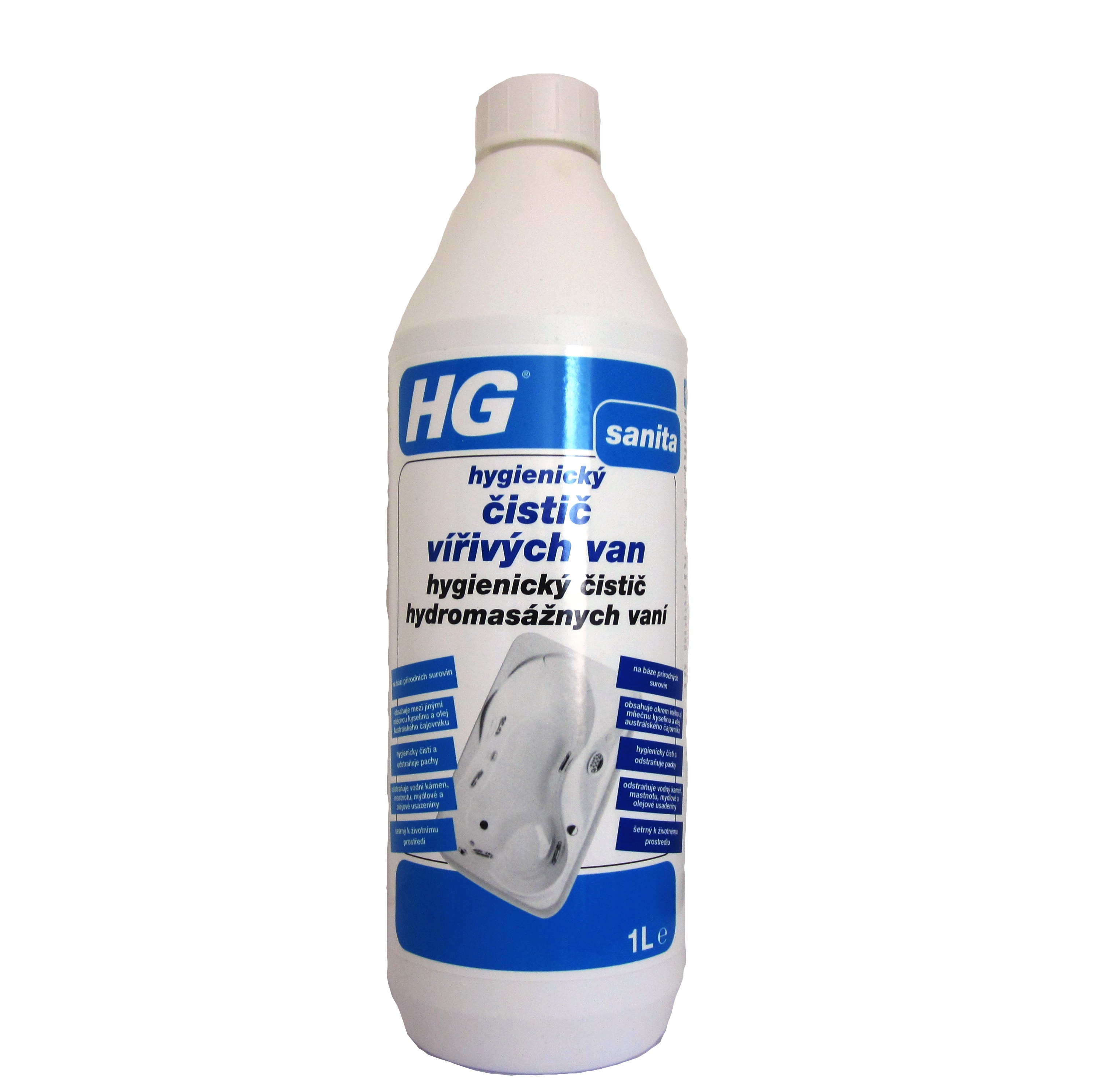 HG 448 - hygienický čistič vířivých van 1 l