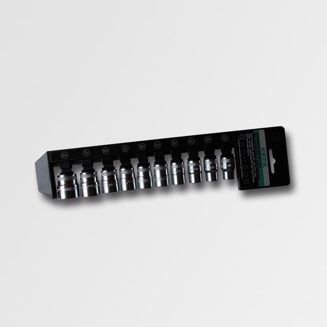 Sada hlavic 3/8" 10 dílů v PVC držáku H2300 HONIDRIVER