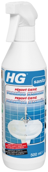 HG 218 - pěnový čistič vodního kamene 500 ml