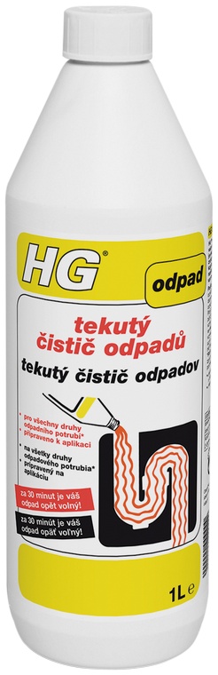 HG 139 - tekutý čistič odpadů 1 l