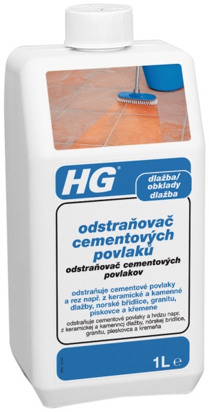 HG 101 - odstraňovač cementových povlaků 1 l