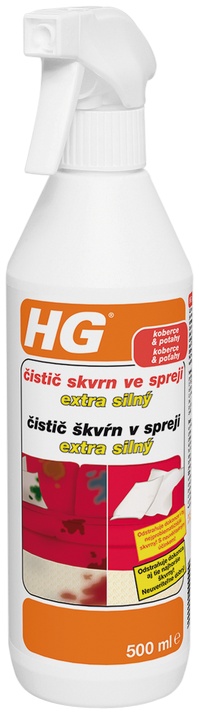 HG 144 - čistič odstraňovač skvrn ve spreji extra silný 500 ml