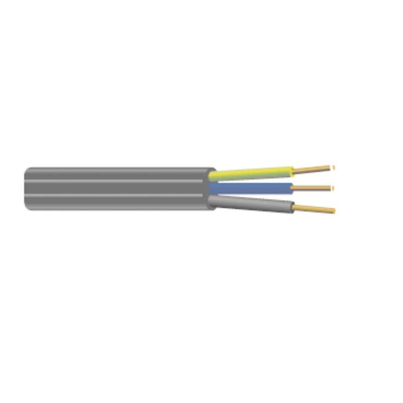 Elektro kabel pro světla plochý 3 x 1,5 CYKYLO