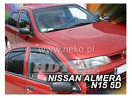 Ofuky Nissan Almera N15 4/5D 95--00R (+zadní)