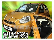 Ofuky Nissan Micra K13 5D 11/10R (+zadní)