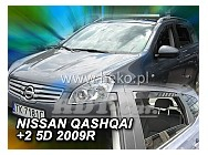 Ofuky Nissan Qashqai I/II 5D 08R (+zadní)