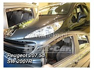 Ofuky Peugeot 207 5D 07R (+zadní) SW