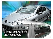 Ofuky Peugeot 407 4D 04R (+zadní) sed