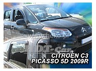 Ofuky Citroen C3 Picaso 5D 09R (+zadní)
