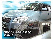 Ofuky Škoda Fabie II 4D 07R (+zadní) htb
