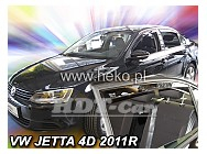 Ofuky VW Jetta 4D 11R (+zadní) sedan