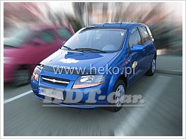 Ochranné lišty PLK Chevrolet Aveo 4D 04R sed/htb