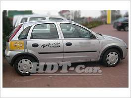 Ochranné lišty Opel Corsa C 5D 00R htb