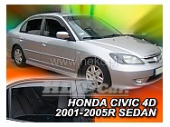 Ofuky Honda Civic 4D 01R-->05R (+zadní) sed