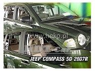 Ofuky Jeep Compass 5D 07R (+zadní)